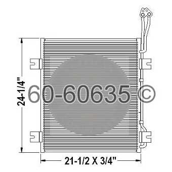International All Models A/C Condenser