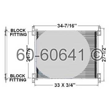 Kenworth All Models A/C Condenser