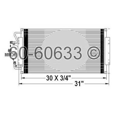 Chevrolet Kodiak A/C Condenser