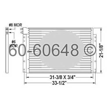VW  A/C Condenser