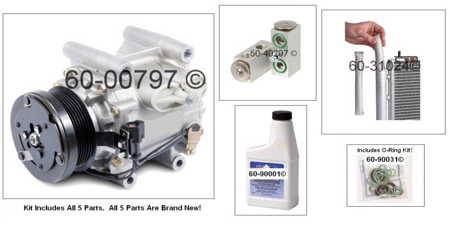 Jaguar S Type AC Kit