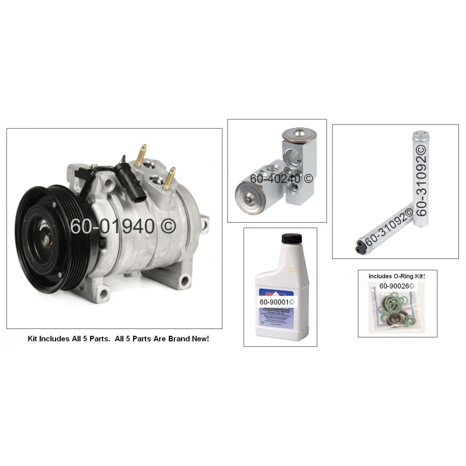 Dodge Challenger AC Kit
