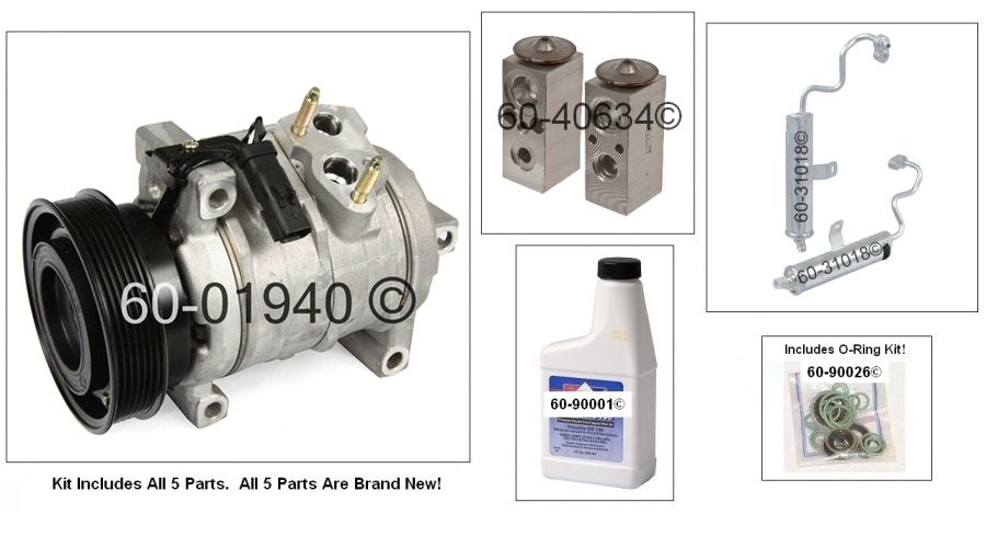Jeep Grand Cherokee AC Kit