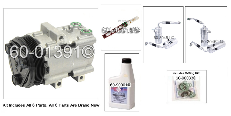 Ford F Series Trucks AC Kit