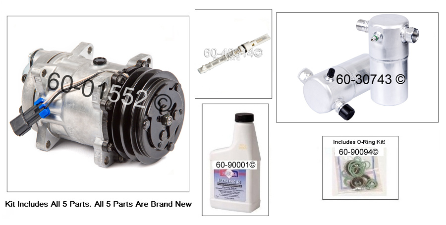 GMC Topkick AC Kit