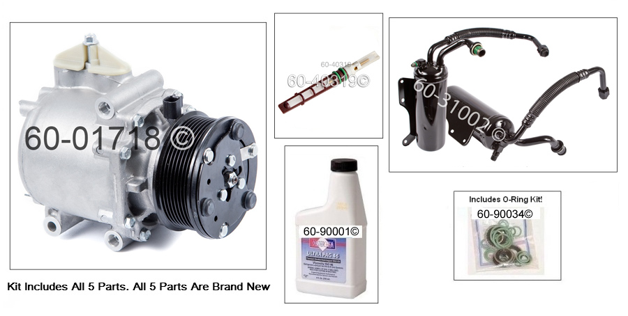 Ford E Series Van AC Kit