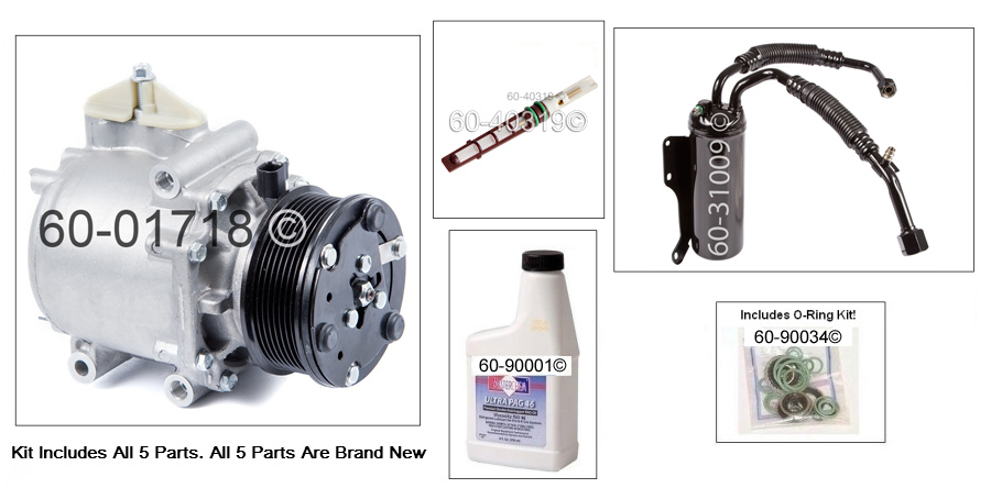 Ford E Series Van AC Kit