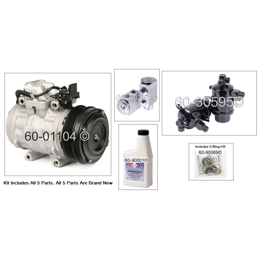 Mercedes Benz 300SEL AC Kit