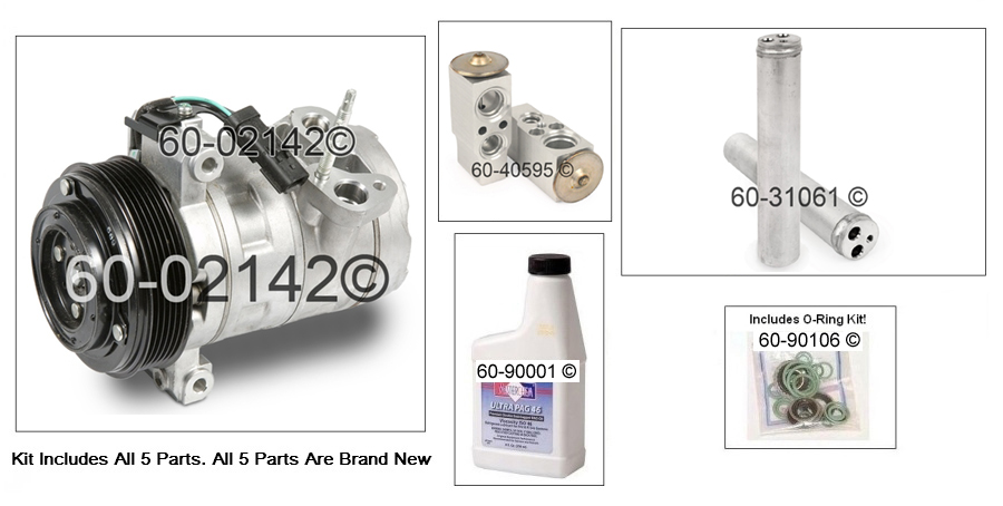 Jeep Liberty AC Kit