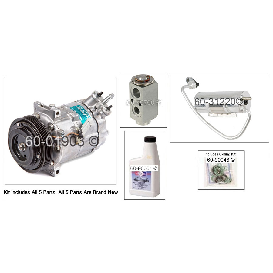 Saab 9-3 AC Kit