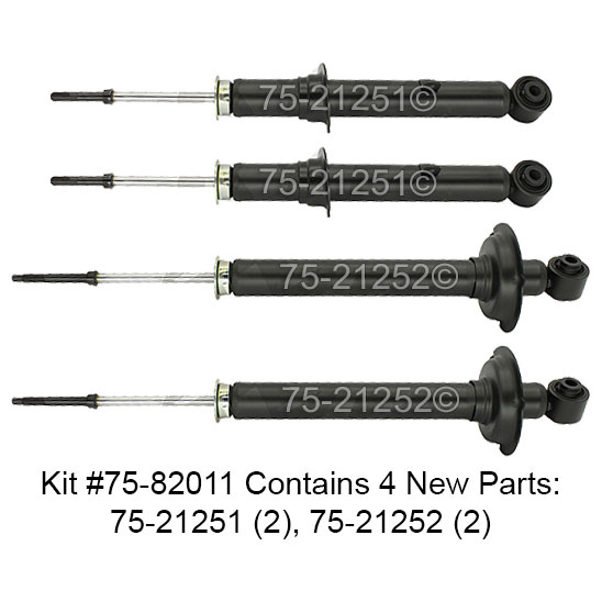 Lexus GS400                          Shock and Strut SetShock and Strut Set