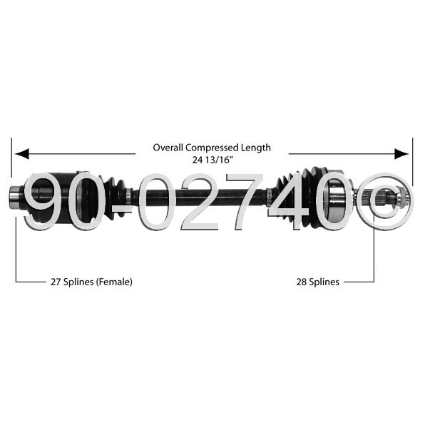 Drive Axle - Front