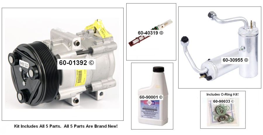 Ford F Series Trucks AC Kit