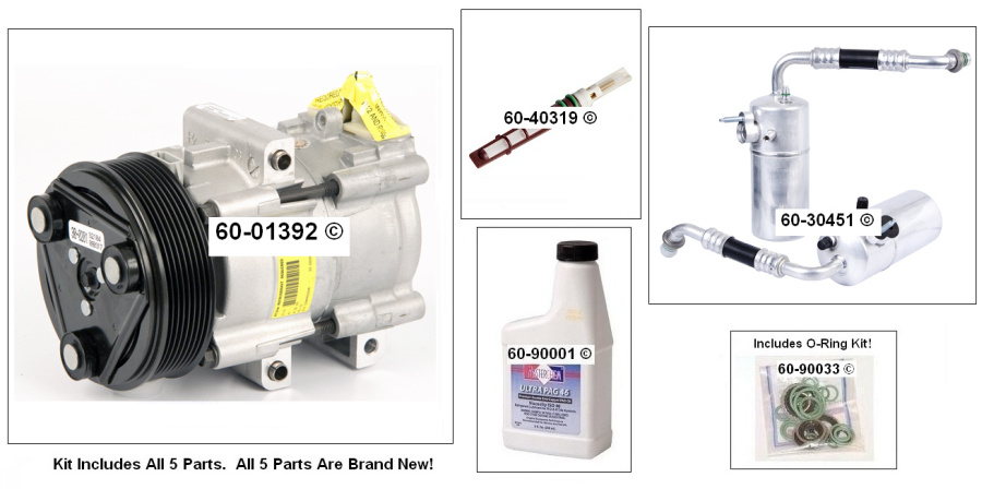 Ford F Series Trucks AC Kit