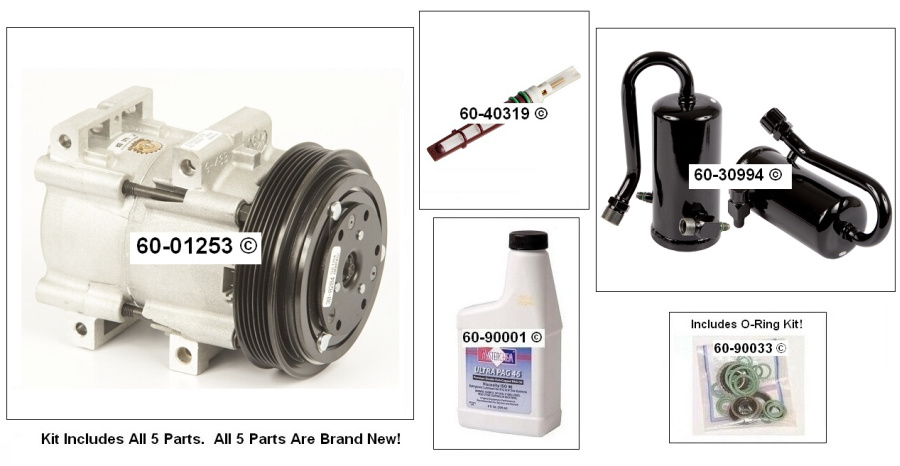 Ford F Series Trucks AC Kit
