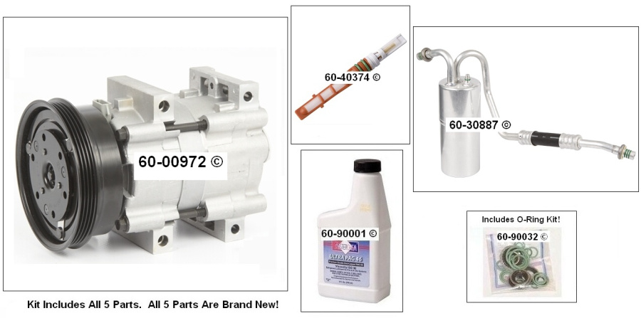 Nissan Quest AC Kit
