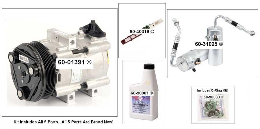 Ford Pick-up Truck AC Kit
