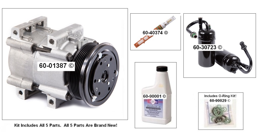 Ford Mustang AC Kit