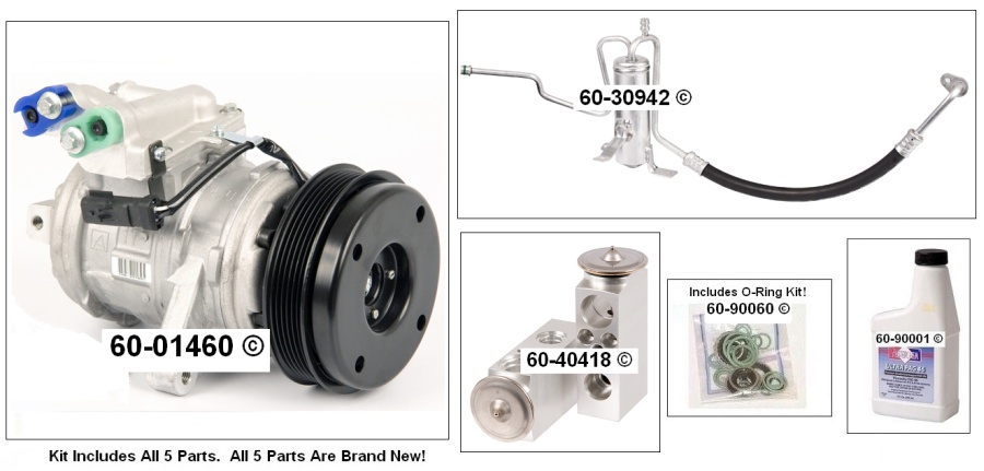 Jeep Grand Cherokee AC Kit