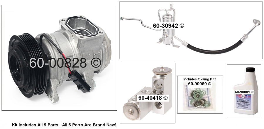 Jeep Grand Cherokee AC Kit