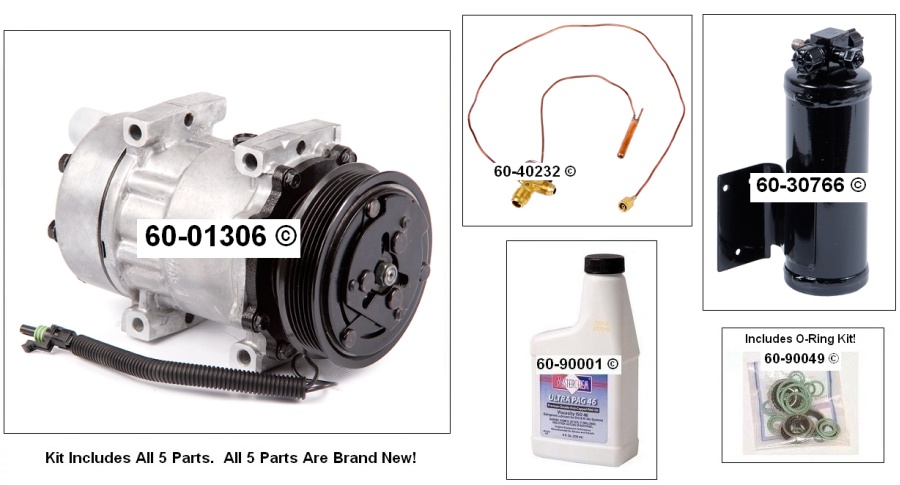 Jeep Wrangler AC Kit