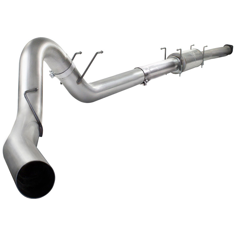 Ford Pickup Truck Cat Back Performance Exhaust 6.4L Diesel Engine ATLAS 4 DownPipe Back