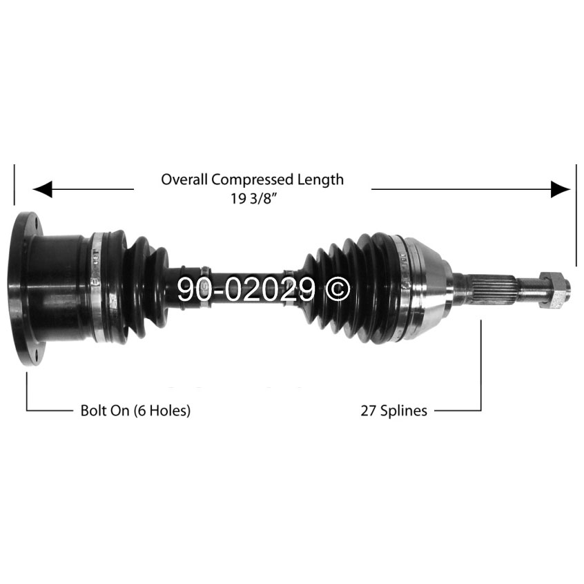 Chevrolet Blazer S-10                    Drive AxleDrive Axle