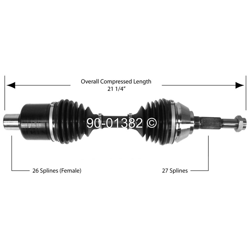 Chevrolet Blazer S-10                    Drive AxleDrive Axle