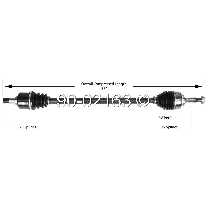 Mitsubishi Lancer                         Drive AxleDrive Axle