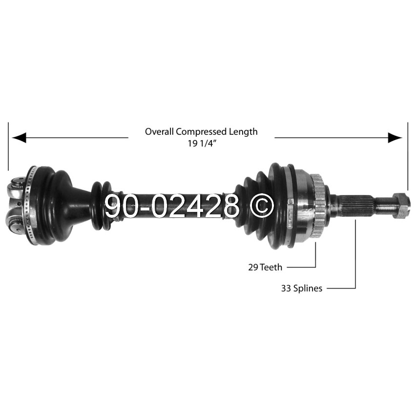 Saab 9-3                            Drive Axle FrontDrive Axle Front