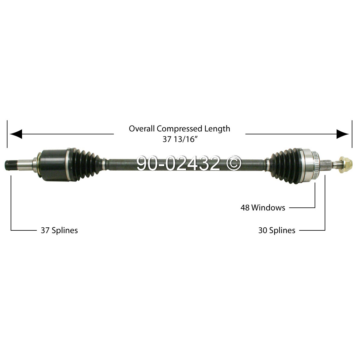 Mercedes_Benz ML350                          Drive Axle FrontDrive Axle Front