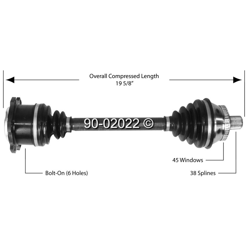 Audi S4                             Drive AxleDrive Axle