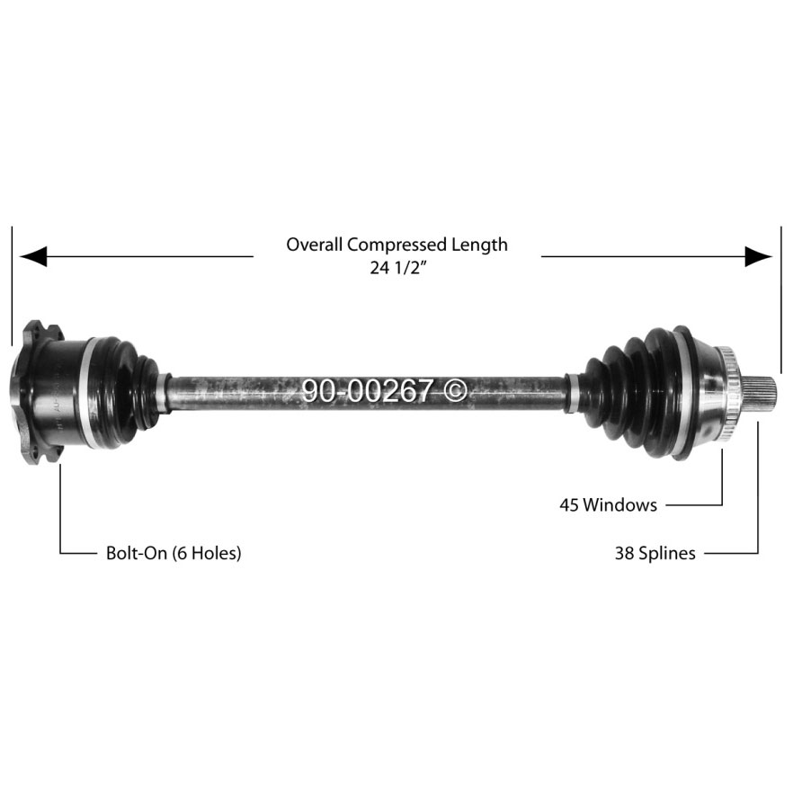 Audi A6                             Drive AxleDrive Axle