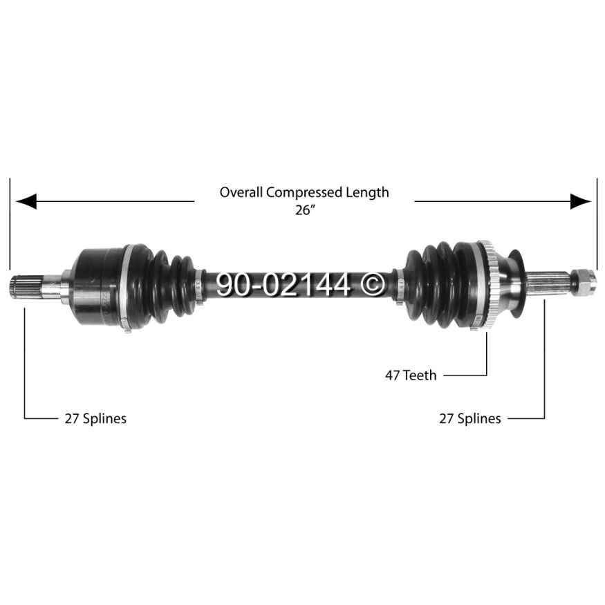 Kia Drive Axle