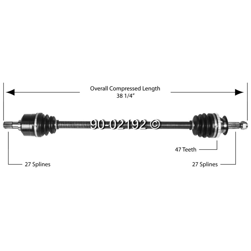 Hyundai Drive Axle