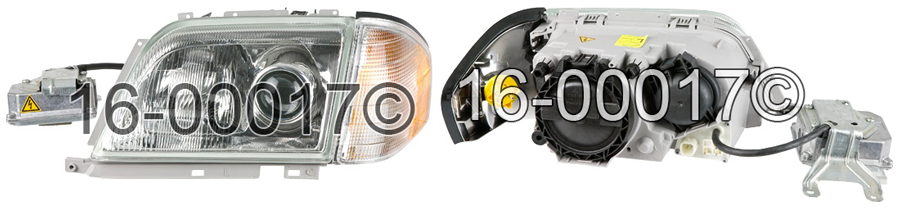 Mercedes_Benz SL500                          Headlight Assembly