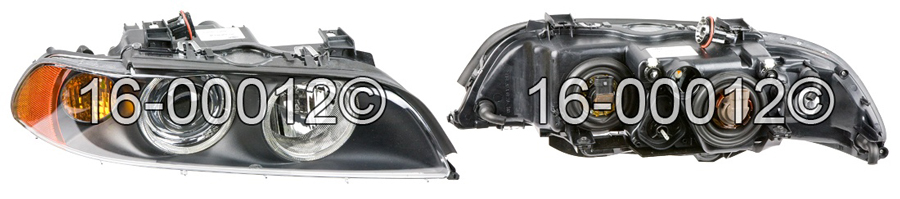 BMW 540                            Headlight Assembly