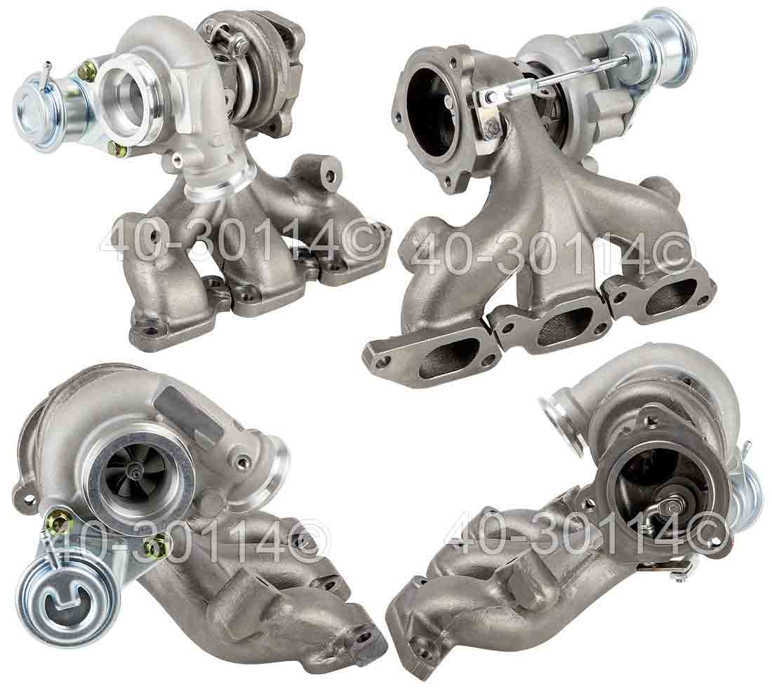 2002 Volvo S80 2.9L Engine For Cylinders 1 through 3 Turbocharger
