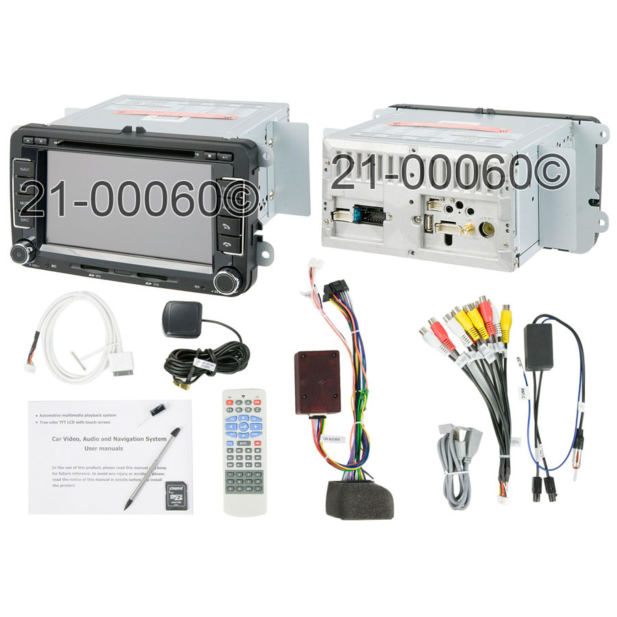 Volkswagen Tiguan                         Navigation Upgrade OEM Fit In Dash