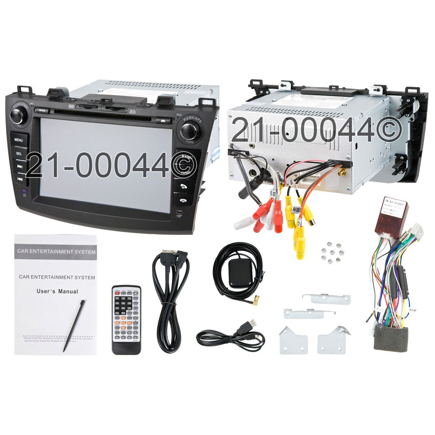 Mazda 3 Series                       Navigation Upgrade OEM Fit In Dash