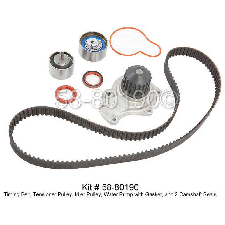 Dodge Caravan Timing Belt Kit Timing Belt and Pulley Kit 2.5L Engine