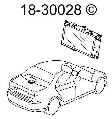 Acura TSX                            Center Module Screen