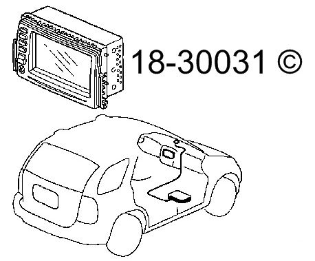Acura MDX                            Center Module Screen
