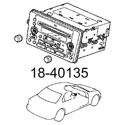 2004 Acura on 2004 Acura Rl Radio Or Cd Player Parts From Buy Auto Parts