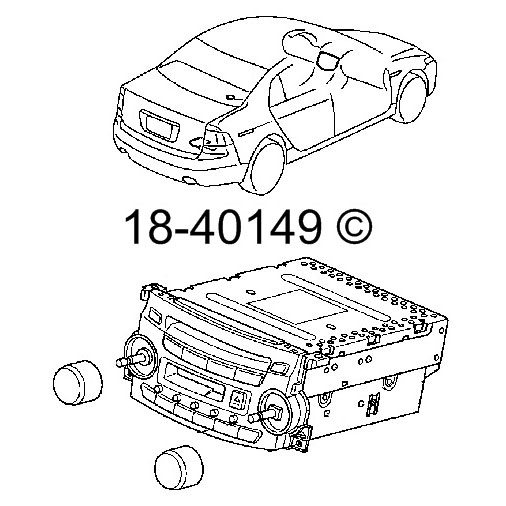 Acura Auto Parts on 2008 Acura Tl Radio Or Cd Player From Car Parts Warehouse   Add To