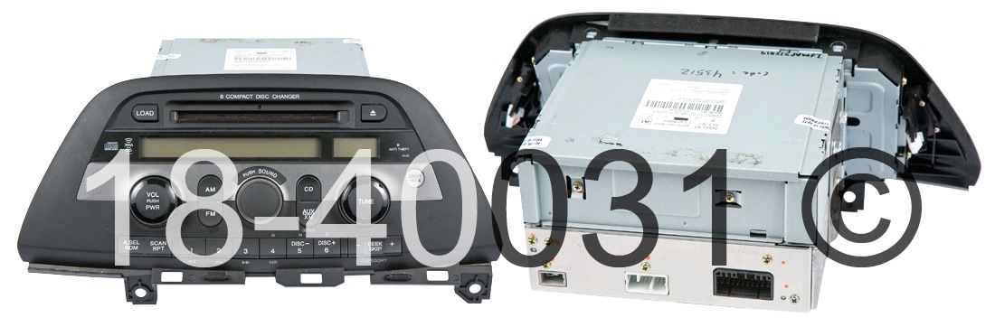 Honda Odyssey                        Radio or CD PlayerRadio or CD Player