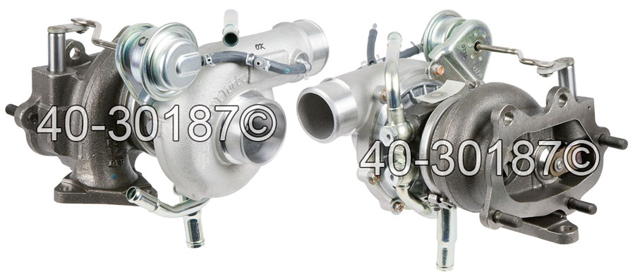 2009 Subaru WRX Impreza WRX STI Models Turbocharger