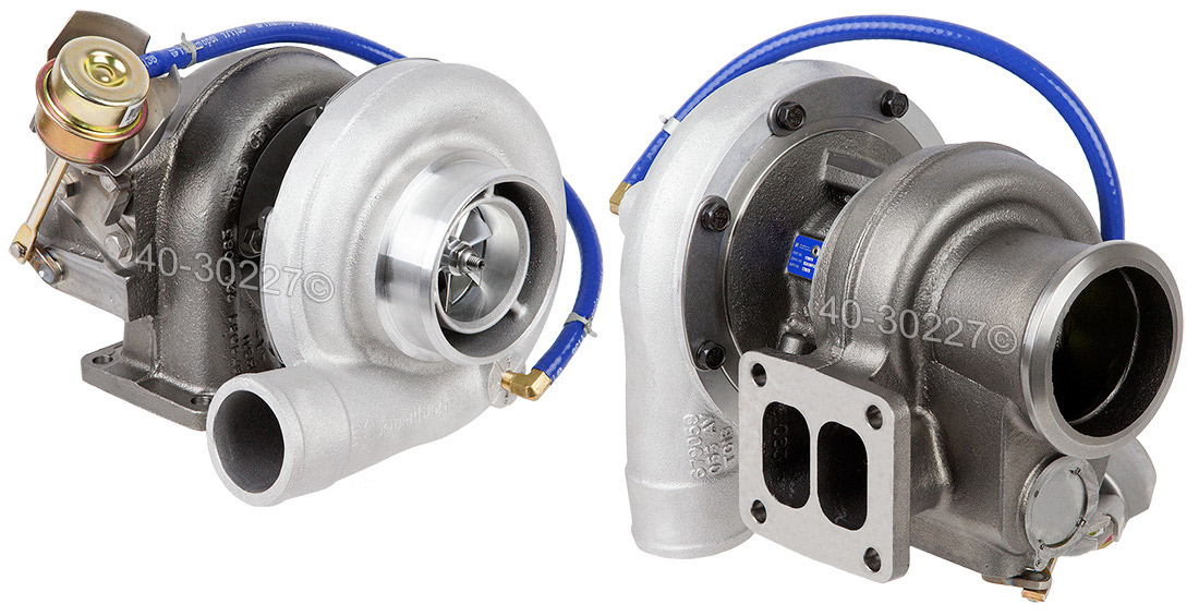 1987 International All Models Navistar DT466E Engine with Garrett Number 466743-5040 Turbocharger