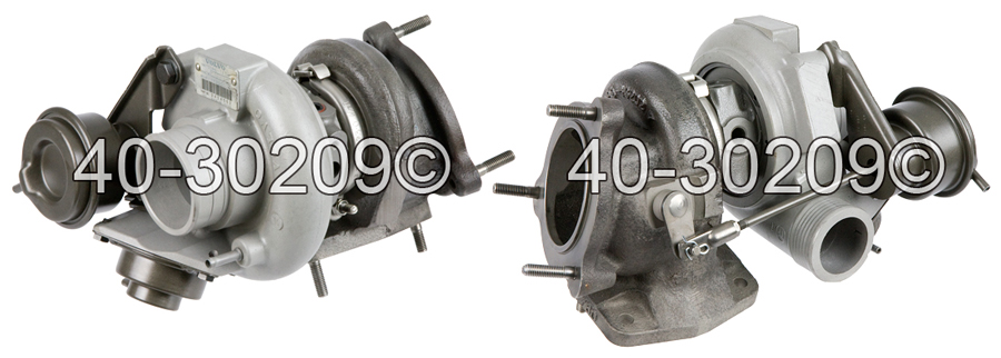 2004 Volvo C70 2.3L Engine up to Engine Number 2348305 Turbocharger
