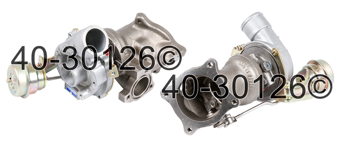 2004 Audi A6 Automatic Transmission - Left Side Turbo Turbocharger